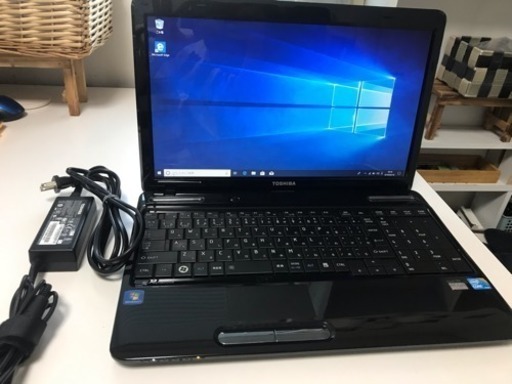 商談中 i5 SSD換装 Windows10 光沢ブラック dynabook ノートパソコン