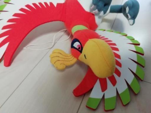 ポケモン ぬいぐるみ ホウオウ Tmasatoshi 甲南山手のおもちゃの中古あげます 譲ります ジモティーで不用品の処分