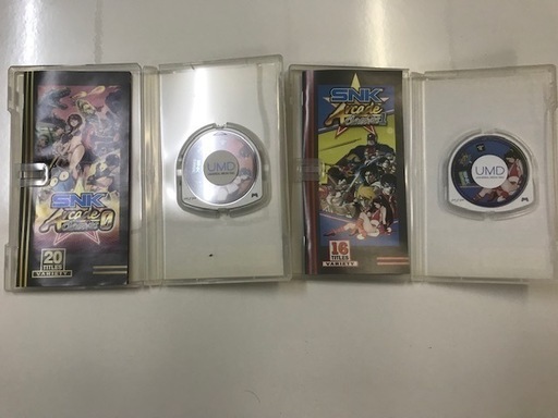 SNK ARCADE CLASSICS 0と1　の2本