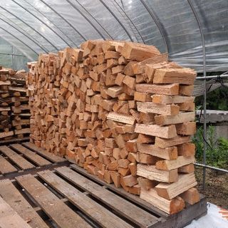 プレミアム薪　クヌギ皮なし30cm　【限定2台】