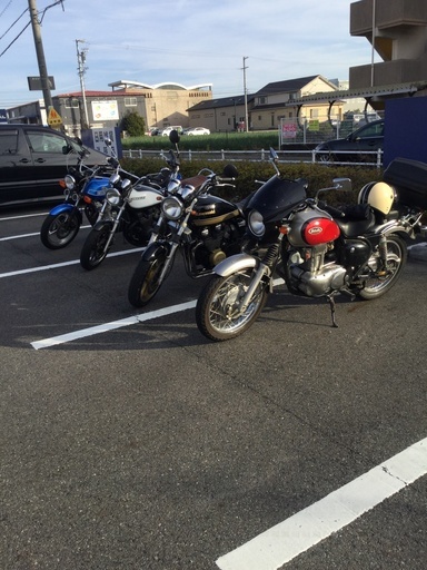 バイク エストレア250カスタム