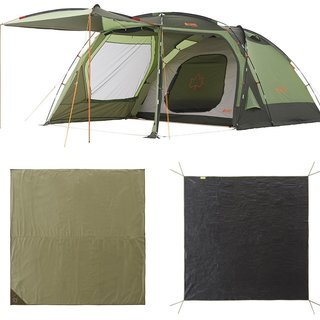 新品テント ロゴス(LOGOS) PANELスクリーンドゥーブル XLチャレンジセット 