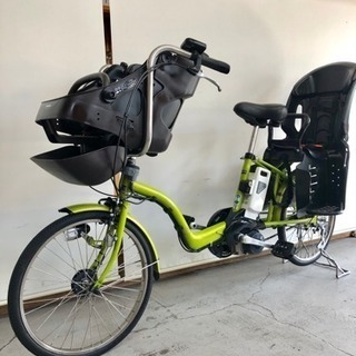 501 パナソニック ギュットミニ 20インチ 三人乗り 6.6ah 電動自転車  