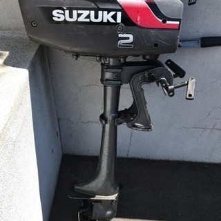 SUZUKI 2馬力の船外機