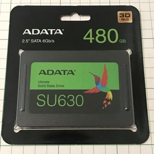 早い者勝ち！新品 SSD 480GB ADATA SU630 2.5インチ 未開封品