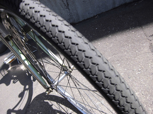 札幌 24インチ 自転車 ママチャリ シティサイクル 切替なし 荷台付き