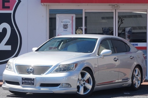 レクサス ｌｓ４６０ バージョンｓ シルバー自社ローン専門 くるまのミツクニ湘南店 3292shonan 茅ケ崎のlsの中古車 ジモティー