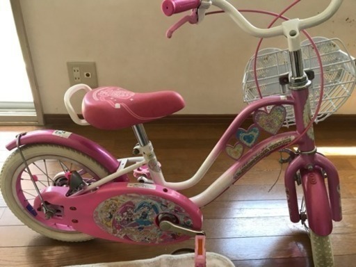 子供自転車 14インチ ハピネスチャージプリキュア Shinjihas 加古川の自転車の中古あげます 譲ります ジモティーで不用品の処分