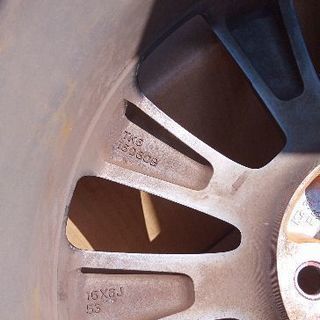 ホンダ16インチ純正フィット外し4本