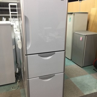 中古　日立　3ドアインバーター冷蔵庫　真空チルド付　自動製氷　真...