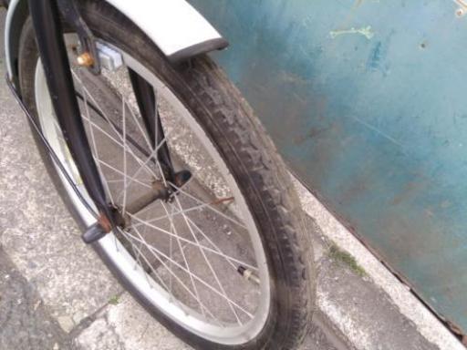 20インチ　折り畳み自転車　６段変速　直接引取のみ 20インチ 折り畳み自転車 中古 6段変速 直接引取のみ