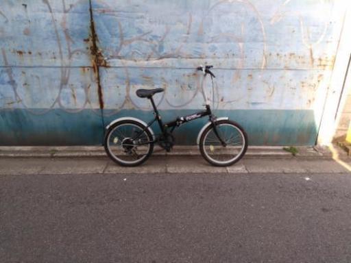 20インチ　折り畳み自転車　６段変速　直接引取のみ 20インチ 折り畳み自転車 中古 6段変速 直接引取のみ