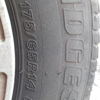 大幅値下げ）175/65Ｒ14スタッドレス＆アルミホイール
