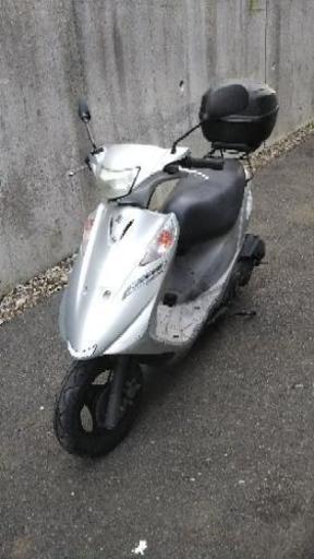 アドレスV125 K7 規制前 エンジン不動 giviケース付き
