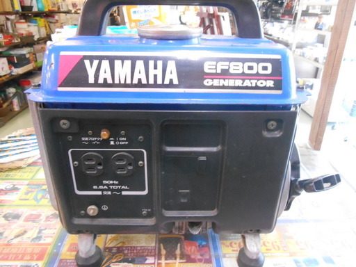 【J-1554】 ヤマハ YAMAHA 発電機 EF800