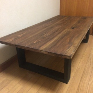 W150サイズ 無垢材ヴィンテージ調ダイニングテーブル お届け可☆