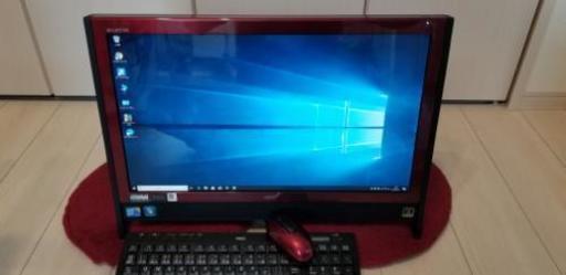 純正ワイヤレスキーボード付きWindows10一体型パソコン❗VN770/V❣️
