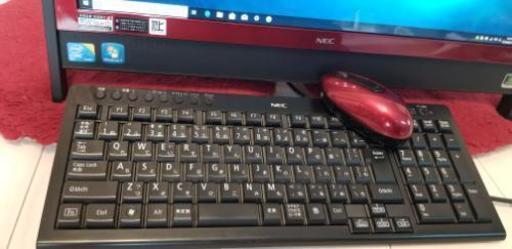 純正ワイヤレスキーボード付きWindows10一体型パソコン❗VN770/V