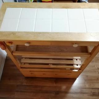 キッチン 作業台 高さ85 キッチンワゴン Kikudai 豊田の子供用品の中古あげます 譲ります ジモティーで不用品の処分