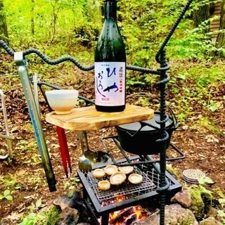 焚き火ハンガー スチール アイアン 折り畳み コンパクト 【公式通販】
