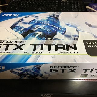 【ジャンク扱い】MSI GeForce GTX TITAN