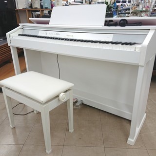 気品溢れる純白の電子ピアノCASIO AP460 2016年製