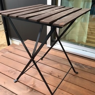 IKEA 屋外 テーブル