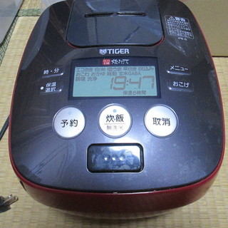 圧力IH炊飯ジャー JPB-G100 タイガー製 ※売却済〆切