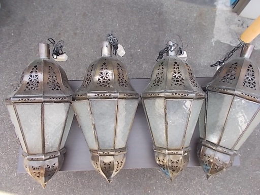 青銅の照明器具　4個セット