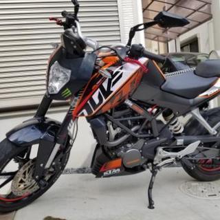 KTM duke125　交換可