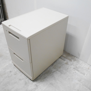 コクヨ　MX　２段ワゴン『良品中古』鍵付き　複数入荷！【リサイクルショップサルフ】