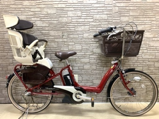 東京23区配達無料  新基準  ブリジストン アンジェリーノプティット  6Ah リチウム 電動自転車 中古 22インチ