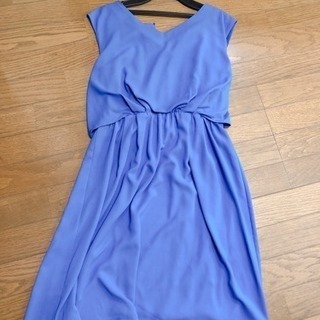 ブルー ワンピース ドレス