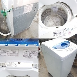 ◆洗濯機◆運搬代込みで5千円！ドラム缶まで清掃済み！