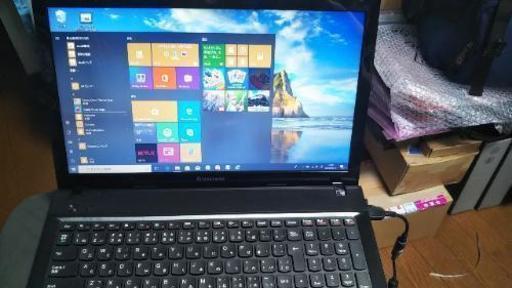 【完売御礼】Lenovoスタンダードノート 15.6inchWIDE Windows10