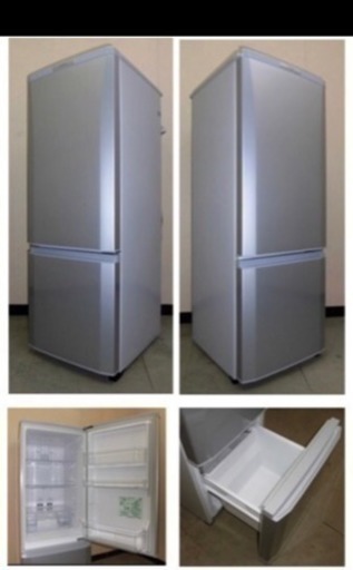 2ドア冷蔵庫 自動霜取りファン式 三菱電機 168l 配達できます エクスプレス 大阪のキッチン家電 冷蔵庫 の中古あげます 譲ります ジモティーで不用品の処分