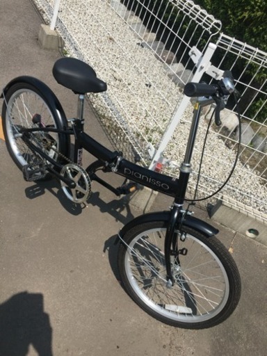 美品 pianisso 折りたたみ自転車 20インチ