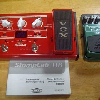 取引中です。VOX/StompLabIIB & BEHRINGE...