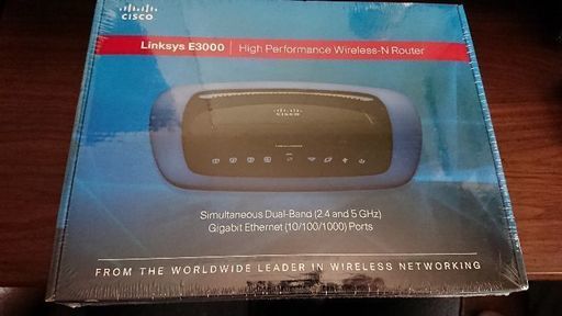 [新品]LinksysE3000 ルーター