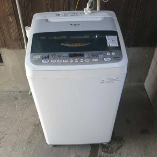 東芝 全自動洗濯機  6キロ