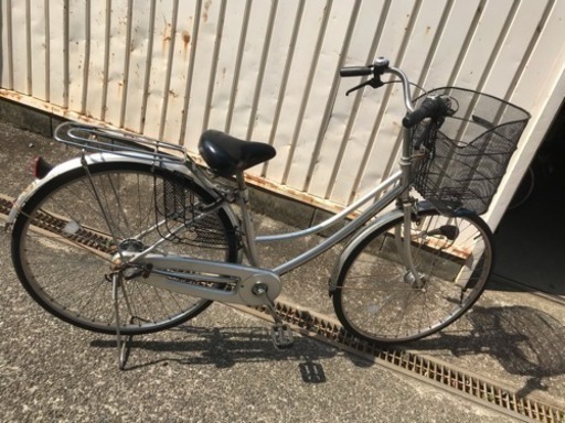 自転車 27インチ オートライト 内装3段