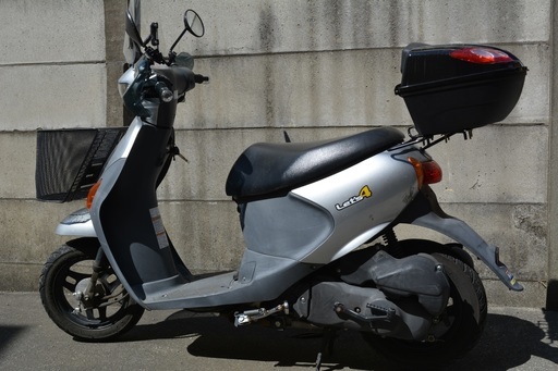 【終了】スズキ　レッツ４　CA45A型最終(2014年)モデル　原付　４スト　インジェクション車　低燃費