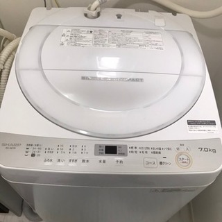 sharp 全自動洗濯機 ES-GE7B