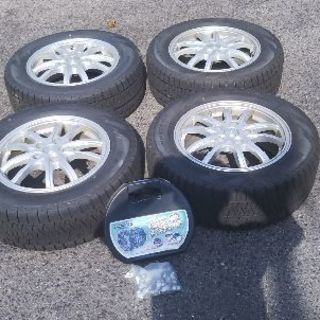 スタッドレスタイヤ215/60R16+アルミホイール