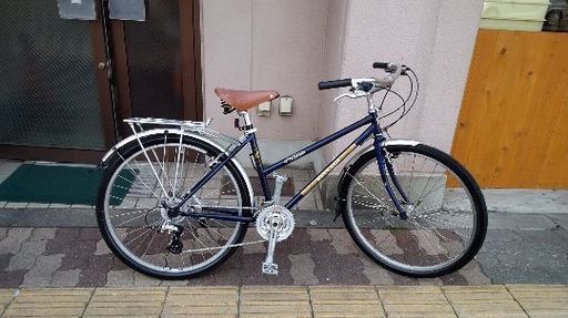 [ビンテージ] PEUGEOT metro 26吋クロスバイク 21speed/ブルー