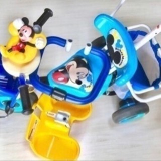 早い者勝ち！ ミッキー ミッキーの三輪車 ides 説明書付き ディズニー 手押し 自転車 幼児 プレゼント