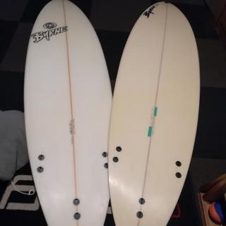 サーフボード　バーン BYRNE　中古2本　ニットケース付