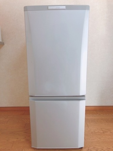【美品】冷蔵庫三菱 2ドア 146L  2015年製 MR-P15Y シルバー