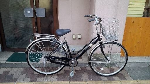 TOPVALU] STANDARD TOWN 26吋ファミリーサイクル 内装3段/LEDオート 