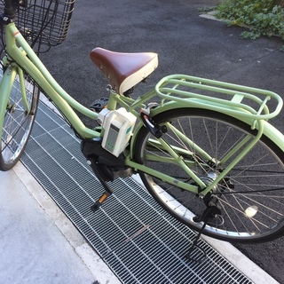 ヤマハ パス アミ 新基準 子供乗せ 緑 アシスタ ビビ 神戸市 電動